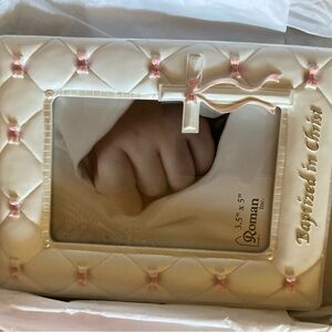 Baptized in Christ Photo Frame